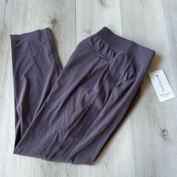 Athleta Brooklyn Ankle Pant Pantalon Cheville‎  (Purple) Size 2 NWT - Picture 5 of 8